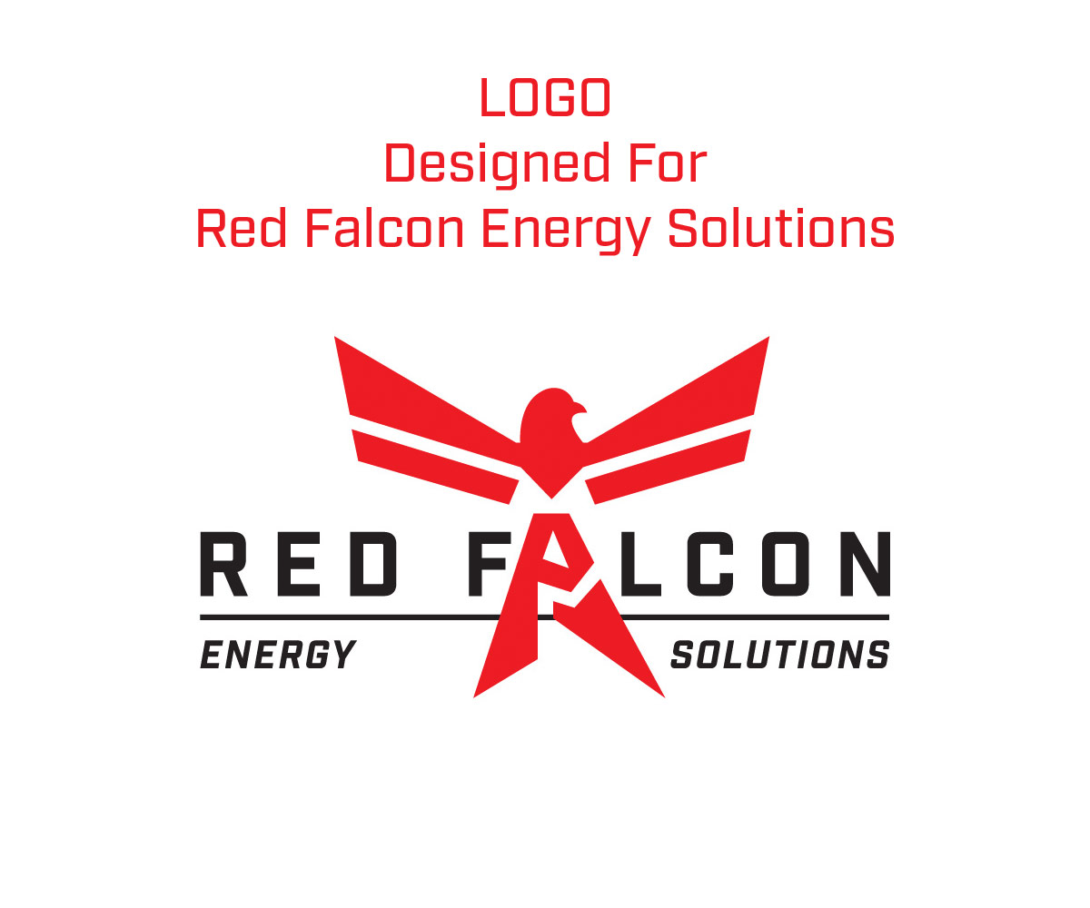 Red Falcon Logo Design